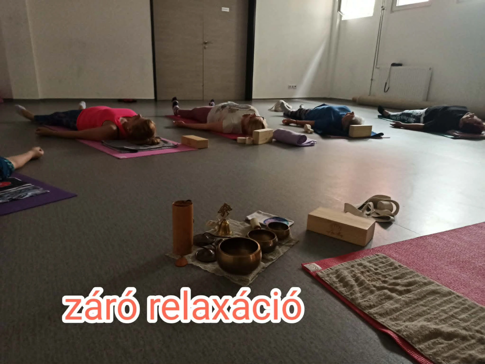 Újhegyi Közösségi Ház - Záró relaxáció az Újhegyi Közösségi Házban